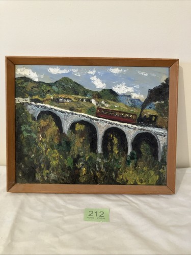 Painting steam train over - painting,