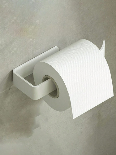 Wall mounted toilet - wall, roll