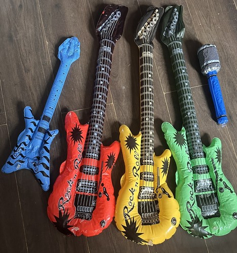 Inflatable guitars musical - inflatable,