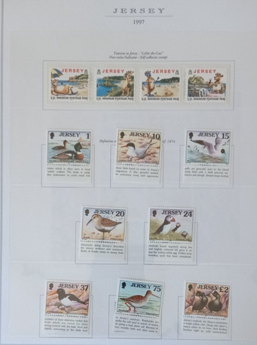 Jersey 1997 collection - collection, mnh