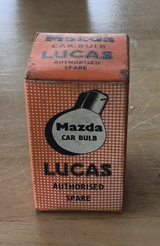 Vintage lucas mazda bulb box - vintage,