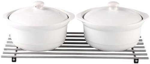 Stainless steel trivet - steel,