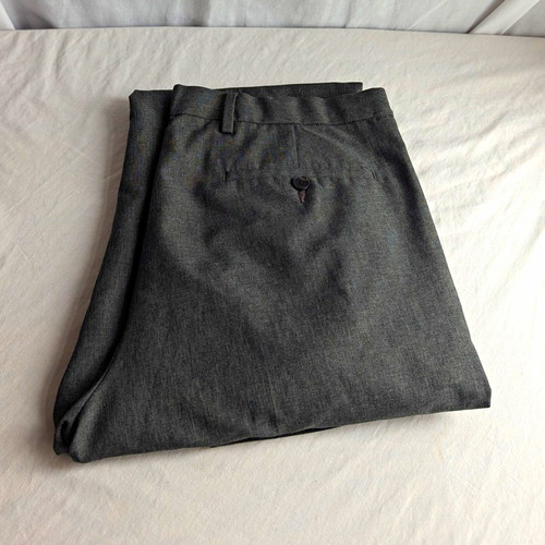 Mens trousers grey dress - m&s,