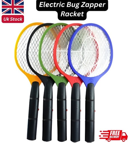 Electric bug zapper racket - bug, fly
