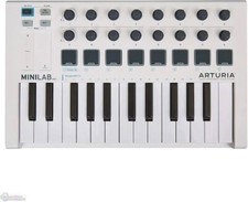 Arturia Minilab MkII (midi controller) and Beatstep (Sequencer) + Free software