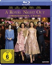 A ROYAL NIGHT OUT-2 PRINZESSINNEN- GADON,SARAH/POWLEY,BEL BLU-RAY NEU
