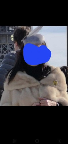 Mink fur cape - mink,