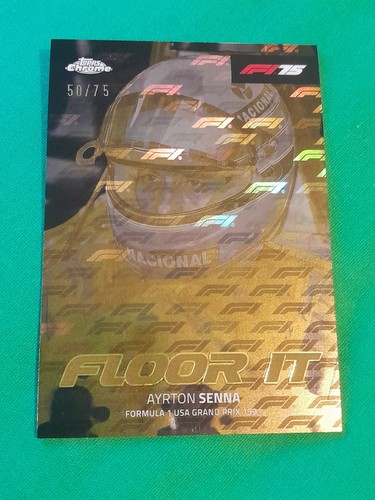 Topps chrome logofractor - topps, f1