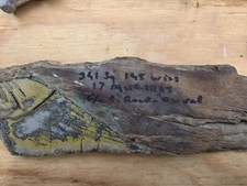 WW2 Spitfire BS548  Crash Relic Signed By Pilot.