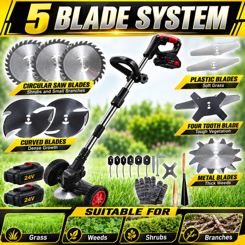 Cordless grass trimmer blade - grass,