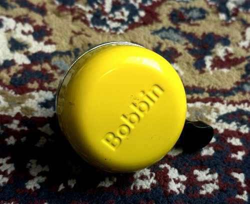 Bike bell bobbin - bell;, embossed