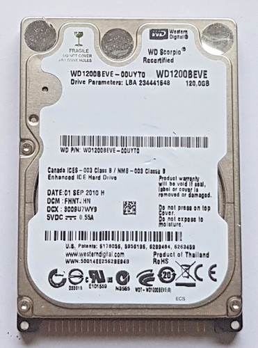 120gb ide western digital - 120gb,