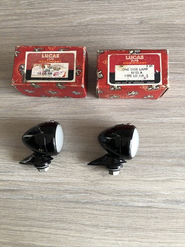 Pair genuine vintage lucas - of,