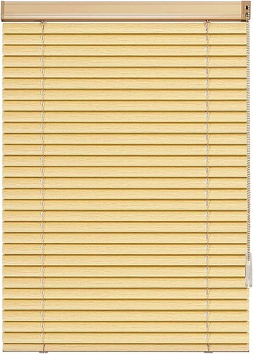 White pvc blind wood - white, effect