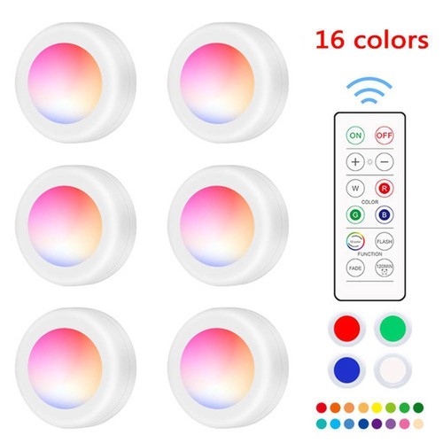 Led closet lights rgb wireless - led,