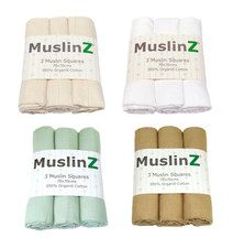 MuslinZ 3PK Organic Cotton