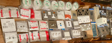 JOB LOTS 65 MIXED RARE ELECTRICAL SOCKETS & SWITCHES SHAVER LIGHT TELEPHONE GANG