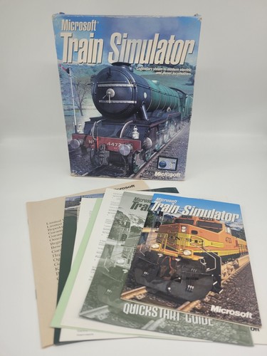 Microsoft train simulator - train, pc