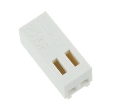 10 x 2-Way Straight PCB Crimp