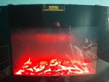 Electric Wall Mounted Fire All Working Good Condition Pick Up Only (No Remote)