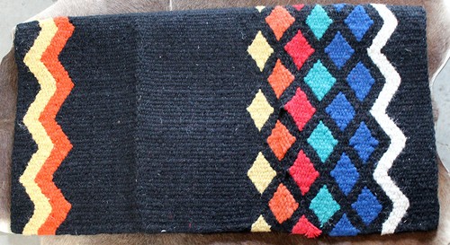 34x36 horse wool western - wool,