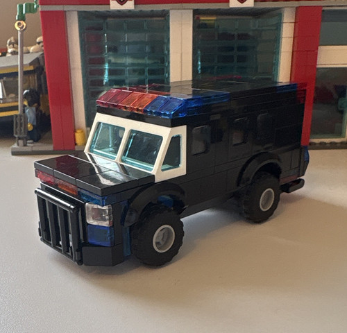 Lego police black - lego, swat