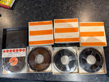 4 x Reel to Reel Tapes  5 Inch