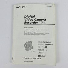 Manual only* Sony DCR-PC115E /