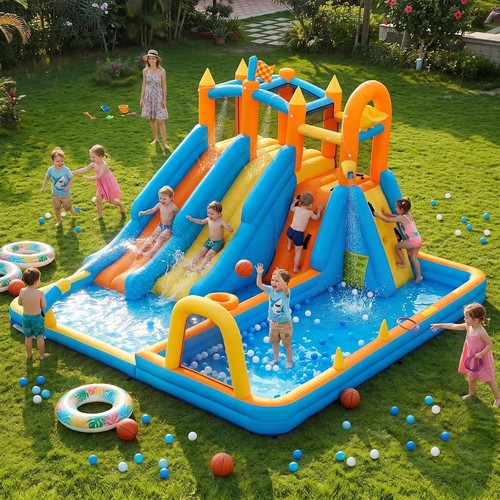 Inflatable water slide bounce - inflatable,