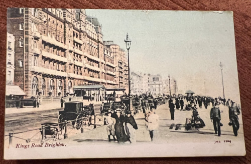 Antique postcard brighton - postcard,