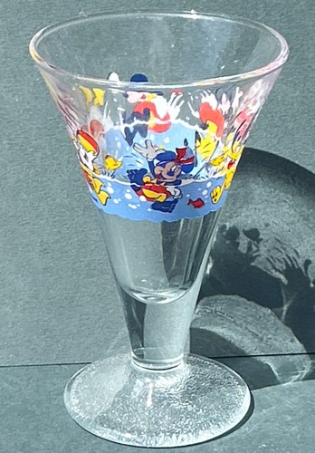 Disney glass sundae dishes - glass,
