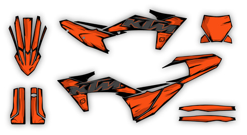 Ktm graphics 2024 2025 - graphics, sx