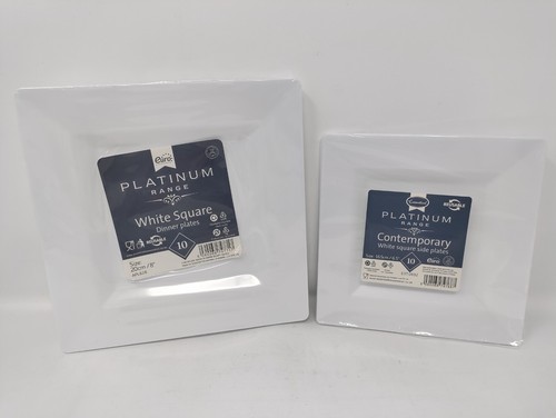 Premium square white - 6.5",