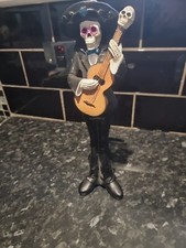 Day Of The Dead Celebration 12in Tall Resin Statue