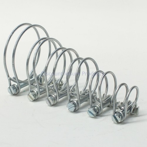 Double wire hose clip - wire,
