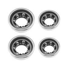 4x Front/Rear Axle Cups for 5/16 Front 3/8 Rear MTB Hub with Hub Bearings