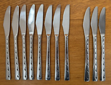 11 x VINERS INTERNATIONAL EXECUTIVE SUITE DINNER DESSERT KNIVES STAINLESS STEEL