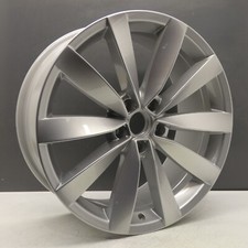 VOLKSWAGEN VW SCIROCCO PASSAT LUGANO SILVER 19" ALLOY WHEEL RIM 1K8601025S X1