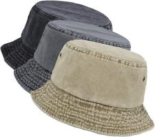Stonewashed Cotton Bucket hat