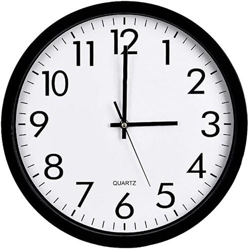 Quartz basic wall clock round - wall,