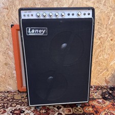 Vintage 1970s Laney Sound Supergroup Era LC50 Guitar 2x12 Valve Amplifier Combo