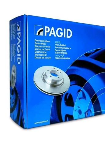 Brake discs pair vented - discs,