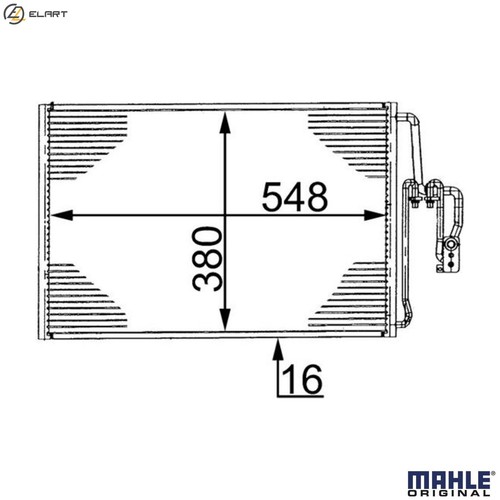 Condenser air conditioning - air,