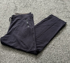 Marks And Spencer Women's Navy Blue Elastic Waist Trousers - Ladies Size UK 18