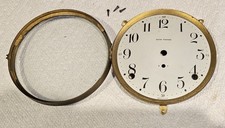 Vintage Seth Thomas Mantle Clock Face with Convex Glass
