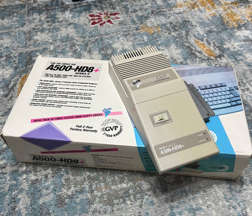 Gvp a500 hd8 series hard - gvp, ii
