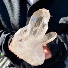 3.75LB A+++ Large Himalayan top quartz clusters/mineral samples -