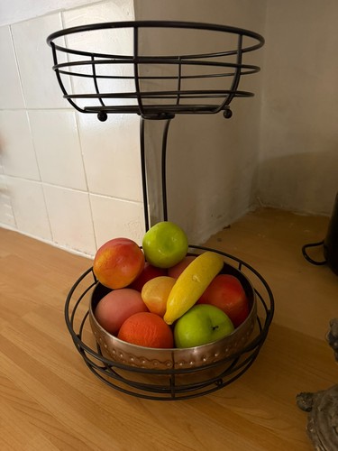 Tier fruit basket stand - tier,