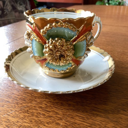 Antique art nouveau tea cup - antique,