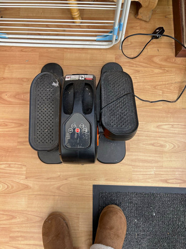 Black mini stepper exercise - black,